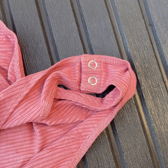 Forever 21 - Pink Ribbed Bodysuit Size Large - Picture 7 of 13